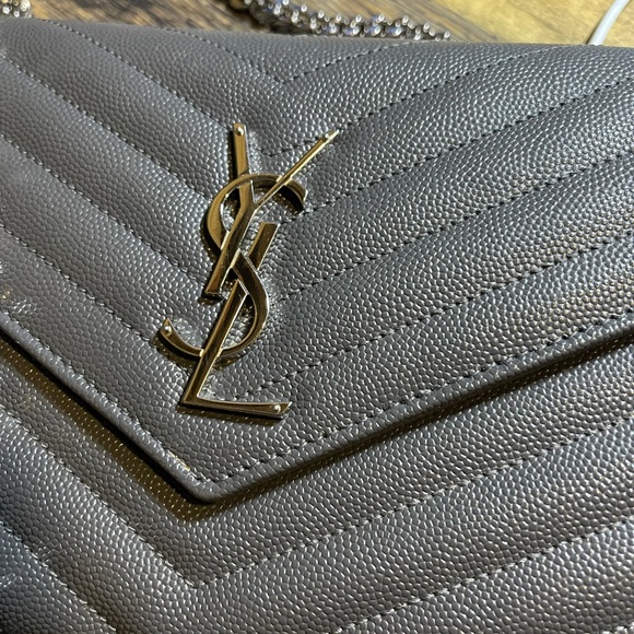 SAINT LAURENT MONOGRAM ENVELOPE WALLET - Picture 13 of 14